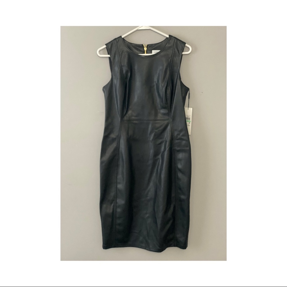 Calvin Klein Leather Dress